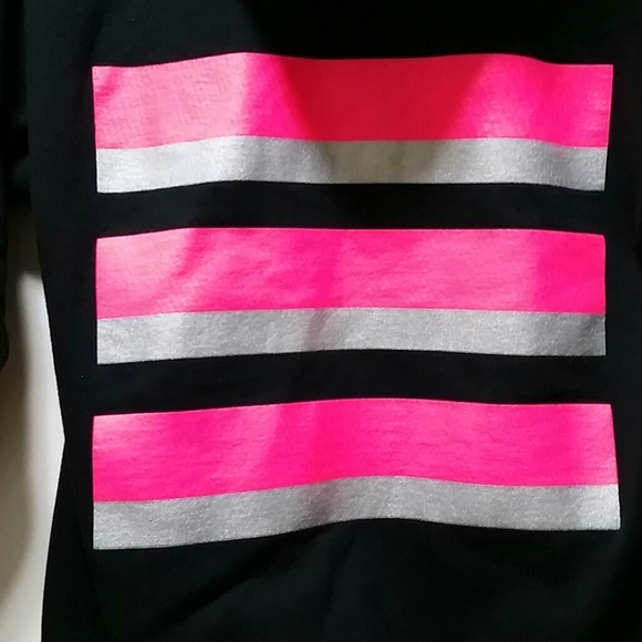 Port and Co black l/s reflective sweatshirt - Picture 7 of 7